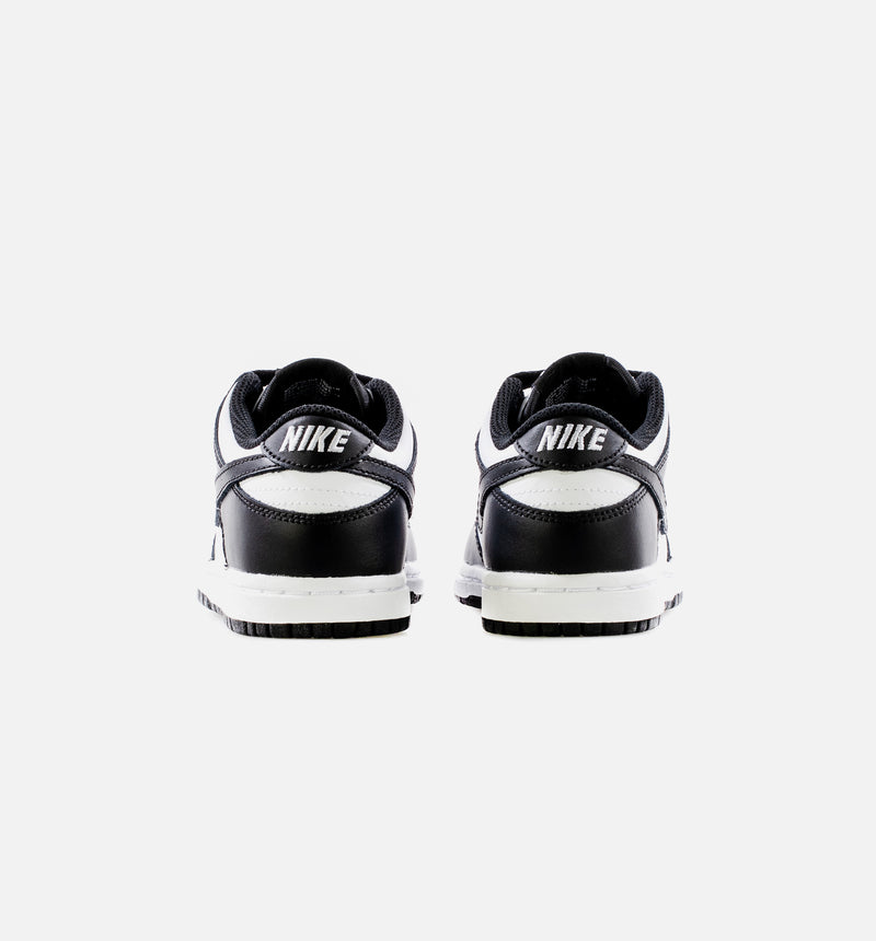 Dunk Low Preschool Lifestyle Shoe - Black/White