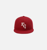 Fear Of God 59Fifty Wool Fitted Mens Hat - Red/White
