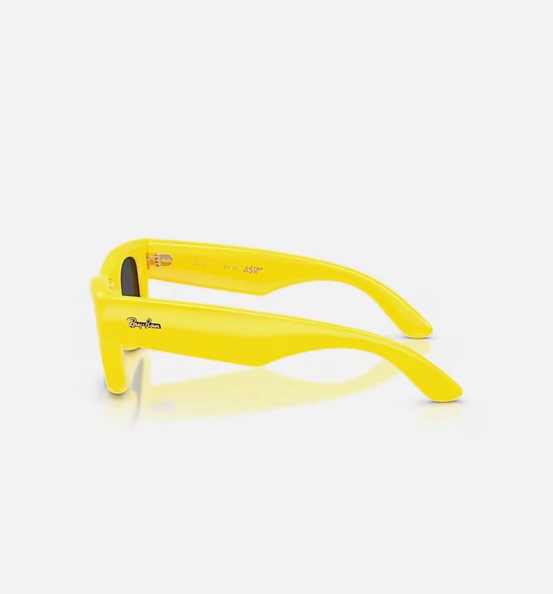 The Wayfarer Puffer by A$AP Rocky Mens Sunglasses - Yellow