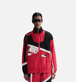 NIKE HJ0176-657
 NSW Street Woven Womens Jacket - Red/Black Image 0