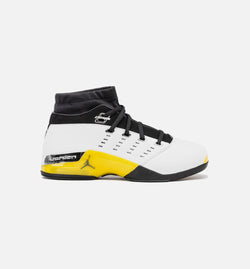 JORDAN FJ0395-100
 Air Jordan 17 Retro Low Lightning Mens Lifestyle Shoe - White/Lightning/Black/Chrome Limit One Per Customer Image 0