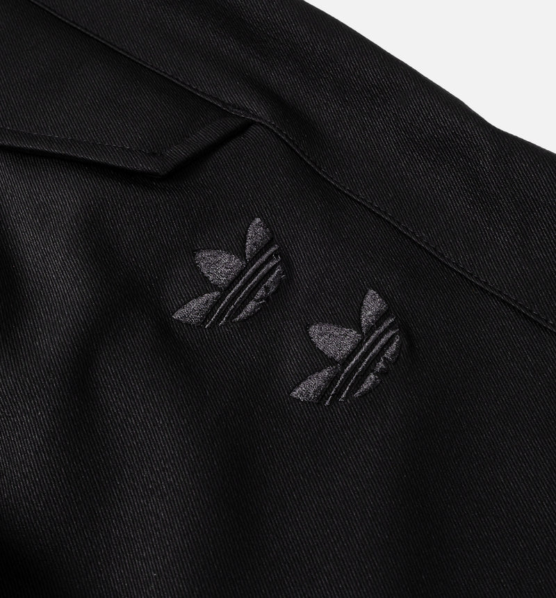 Willy Chavarria x Adidas Elasticated Waistband Track Mens Pant - Black