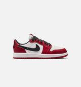Air Jordan 1 Retro Low OG Chicago Preschool Lifestyle Shoe - Varsity Red/Black/Summit White