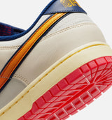 Dunk Low Retro SE Mens Lifestyle Shoe - Pale Ivory/Light Crimson/Sail/University Gold/Blue Void/Sail