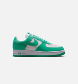 Air Force 1 Low Cracked Leather Mens Lifestyle Shoe - Menta/White