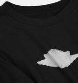 Air Jordan Neighborhood Black Cat Mens Long Sleeve Shirt - Black/White