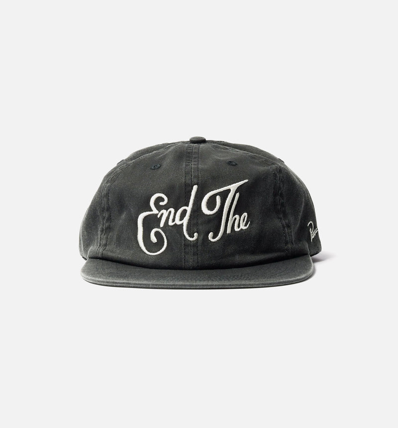 Parra 55196-BLK End The 6 Panel Adjustable Mens Hat - Black