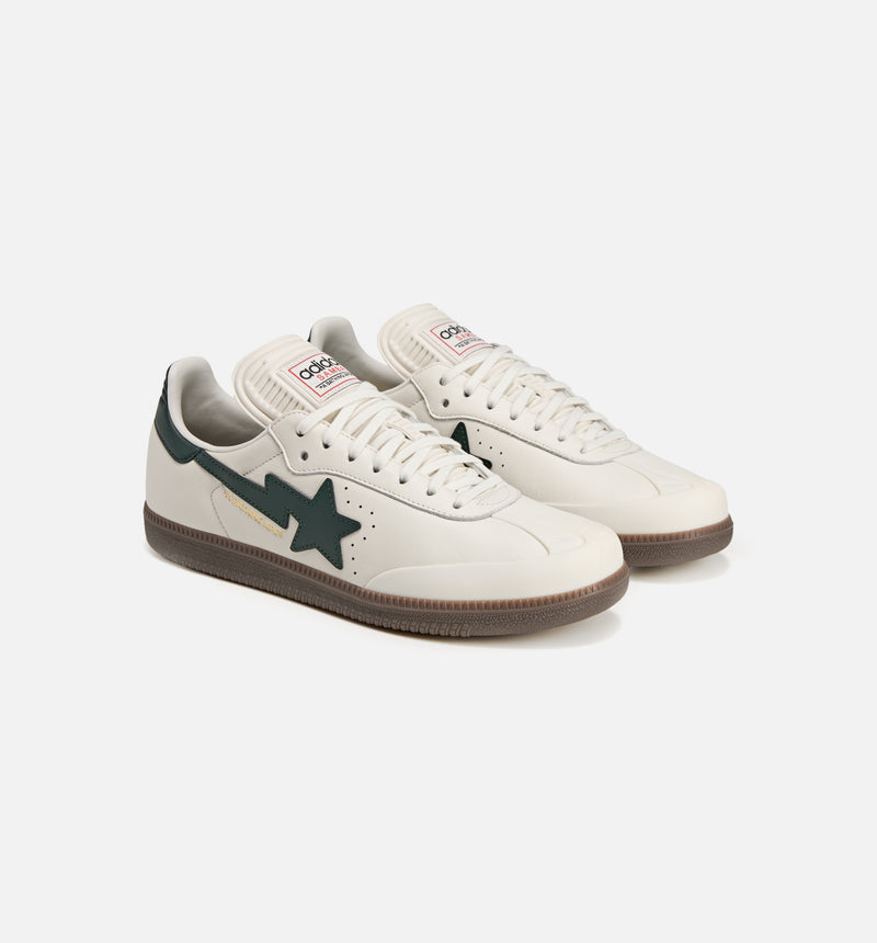 adidas KJ8852 Bape x Samba World Cup Mens Lifestyle Shoe - Cream