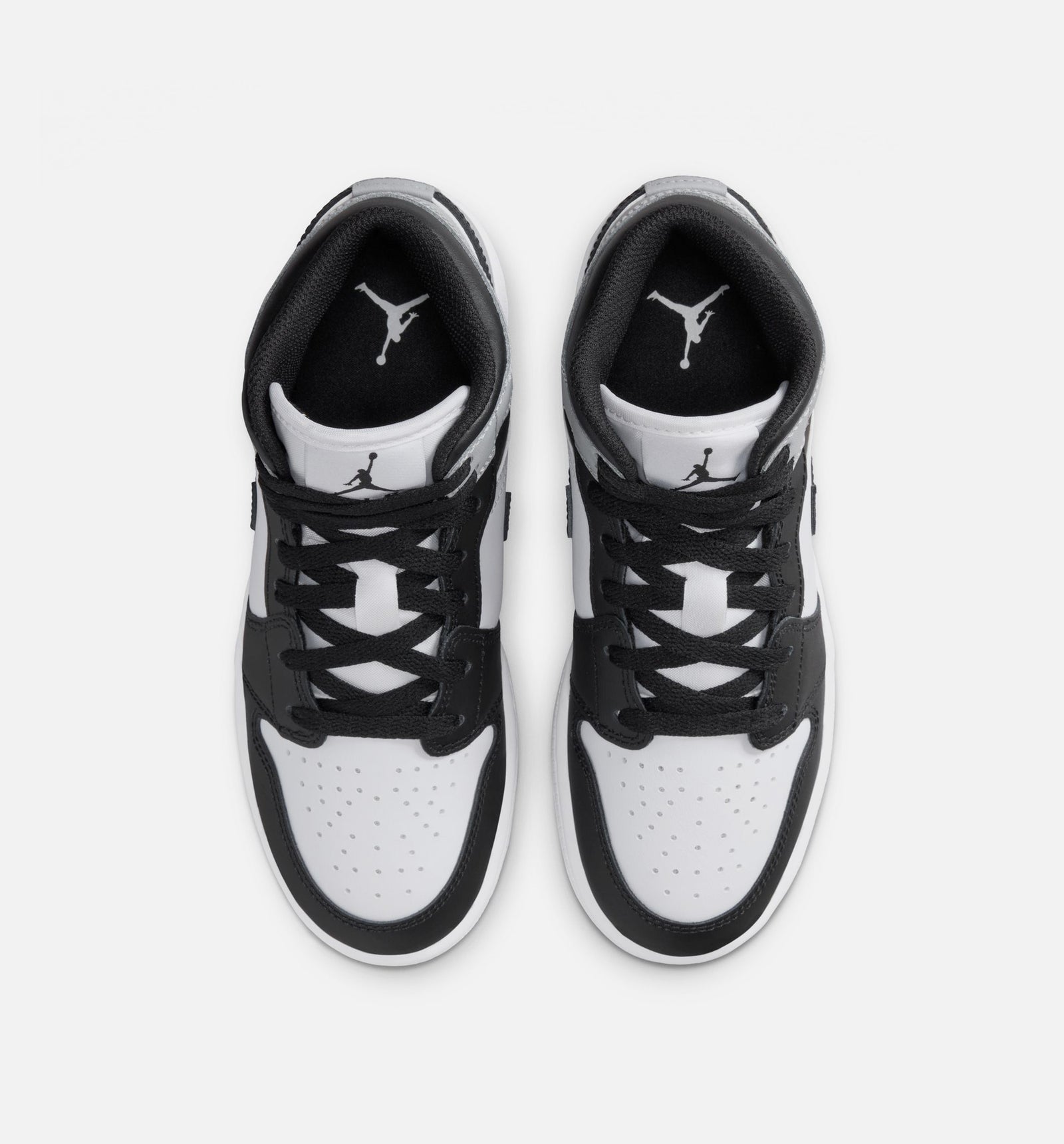 Jordan DQ8423-101 Air Jordan 1 Mid Grade School Lifestyle Shoe 