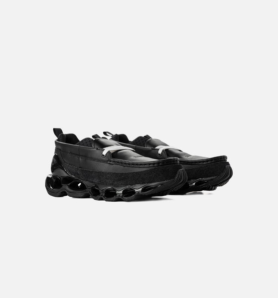 29cm 即発送 MIZUNO WAVE PROPHECY MOC BLACK Mizuno 590143.9090 Prophecy Moc Leather Mens Lifestyle Shoe