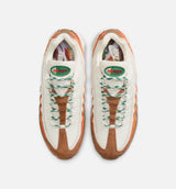 Air Max 95 Big Bubble 7 Eleven Mens Lifestyle Shoe - Sail/Metallic Silver/Total Orange/Sport Green/Gym Red/Light British Tan