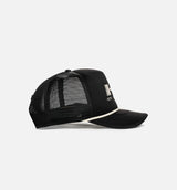 Frequency Trucker Snapback Mens Hat - Black