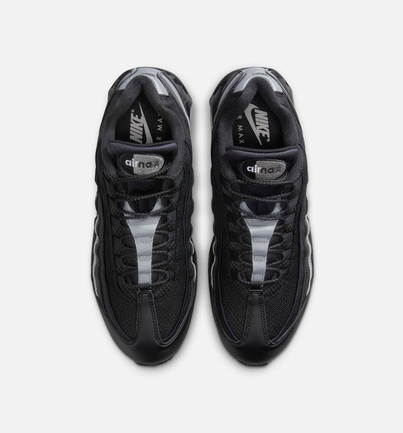 Air Max 95 Big Bubble OG Reflective Accents Mens Lifestyle Shoe - Black/Black/White/Metallic Silver
