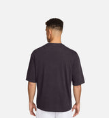 Oversized Reissue Mens Short Sleeve Shirt - Off Noir/Infrared 23