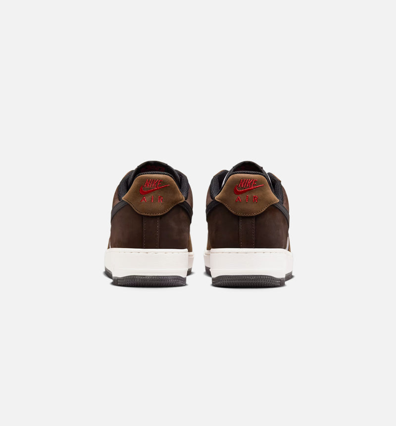 Air Force 1 Retro Low White and Baroque Brown Mens Lifestyle Shoe - White/Baroque Brown