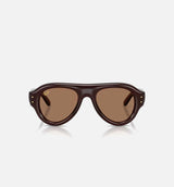 A$AP Rocky x Aviator Puffer Mens Sunglasses - Dark Brown