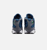 Air Jordan 13 Retro Navy And Flint Grey Grade School Lifestyle Shoe - Navy/University Blue/Flint Grey/White Free Shipping