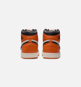 Air Jordan 1 Retro High OG Shattered Backboard Mens Lifestyle Shoe - Black/Black/Sail/Starfish