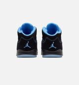 Air Jordan 5 Retro Black Carolina Infant Toddler Lifestyle Shoe - Black/University Blue/White Free Shipping