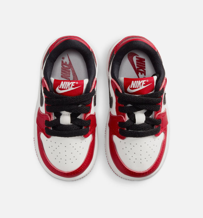 Air Jordan 1 Retro Low OG Chicago Infant Toddler Lifestyle Shoe - Varsity Red/Black/Summit White