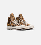 Chuck 70 Leopard Pony Hair Mens Lifestyle Shoe - Black/Natural Ivory/Egret