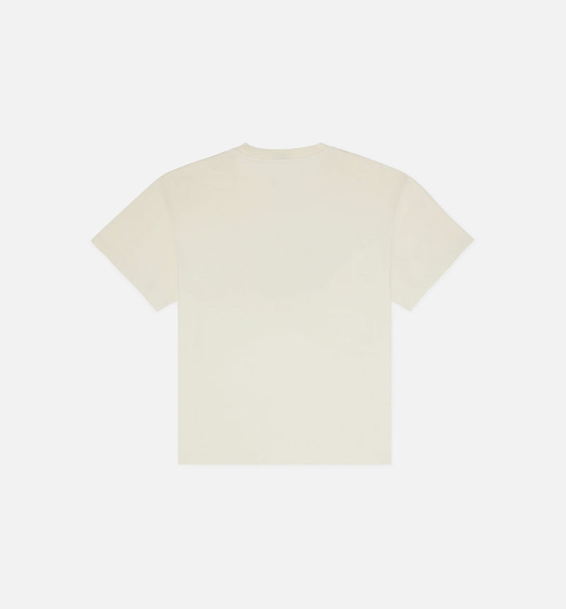 Ballet Mens Short Sleeve Shirt - Cream