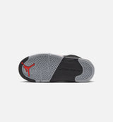 Air Jordan 5 Retro Halloween Preschool Lifestyle Shoe - Black/Black/Picante Red/Glow N The Dark
