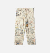 AJ Graphic Carpenter Mens Pant - Brown