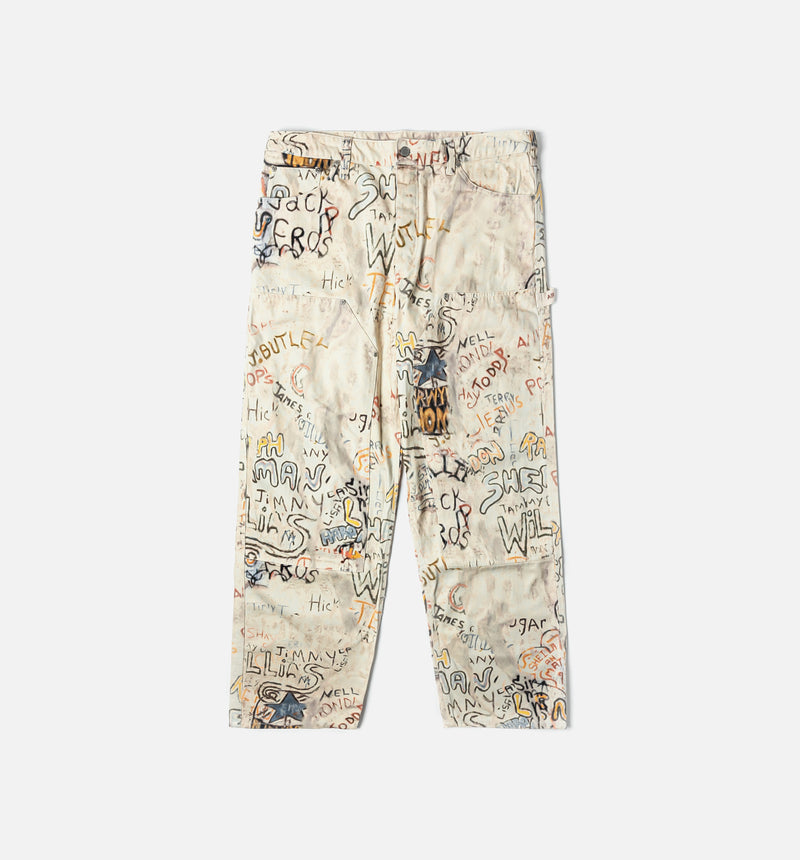AJ Graphic Carpenter Mens Pant - Brown
