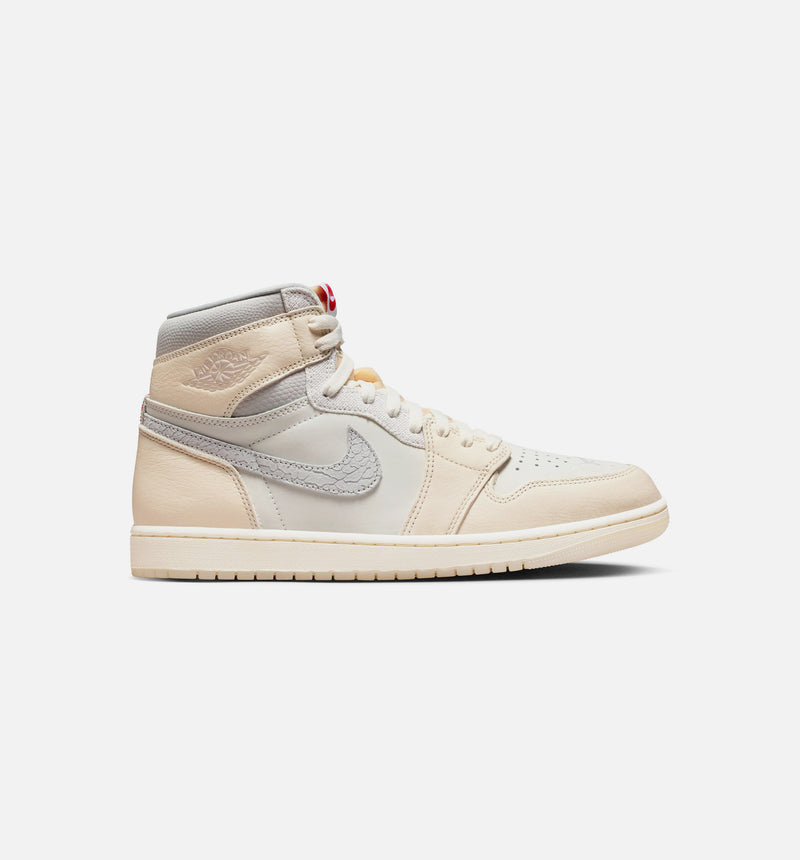 Air Jordan 1 Retro Sail High OG Mens Lifestyle Shoe - Sail/University Red/Pale Ivory/Coconut Milk/Phantom