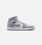 Air Jordan 1 Mid SE Cool Grey Mens Lifestyle Shoe - Cool Grey/Medium Grey