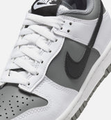 Dunk Low Grade School Lifestyle Shoe - White/Black/Smoke Grey