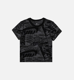 NIKE HV5023-010
 NSW Slim Womens Short Sleeve Shirt- Black Image 0