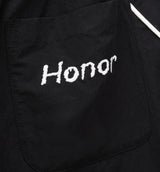 Washed Twill Mens Pant - Black/White