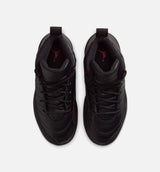 Air Jordan 12 Retro Bloodline Preschool Lifestyle Shoe - Black/Varsity Red Free Shipping