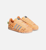 Hellstar Superstar II Mens Lifestyle Shoe - Hazy Orange/Silver Metallic/Core Black Limit One Per Customer