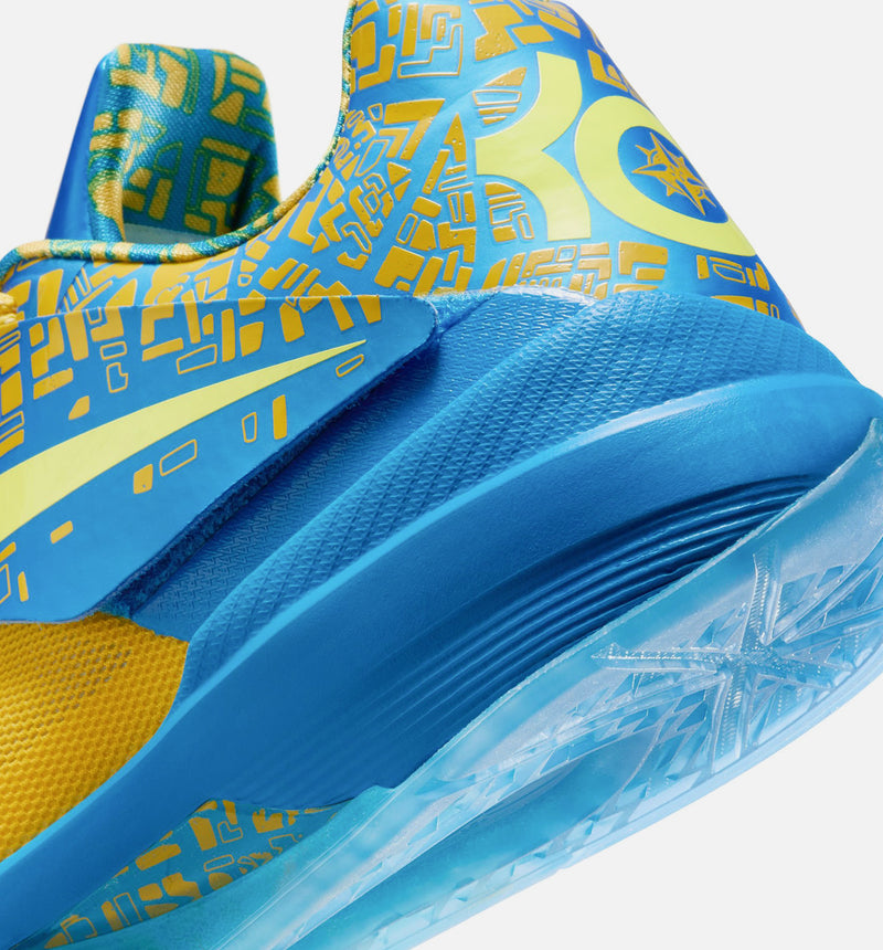 Zoom KD 4 Photo Blue Mens Lifestyle Shoe - Photo Blue/Tour Yellow