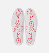 Air Jordan 1 Retro High OG University Red And Light Soft Pink Womens Lifestyle Shoe - University Red/Metallic Silver