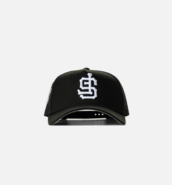 NEW ERA 70994266
 San Francisco Giants Upside Down 940AF Snapback Mens Hat - Black/White Image 0
