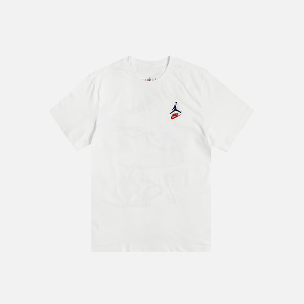 Jordan IB7526-133 Rare Air Tee Mens Short Sleeve Shirt - Sail/Deep