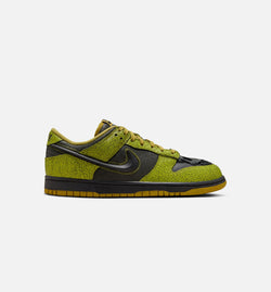 NIKE HV6103-300
 Dunk Low Halloween Skull Mens Lifestyle Shoe - Bright Cactus/Black/Green Curry Image 0