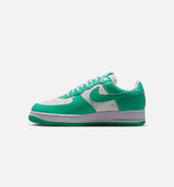 Air Force 1 Low Cracked Leather Mens Lifestyle Shoe - Menta/White