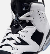 Air Jordan 6 Retro Black And White Grade School Lifestyle Shoe - Black/White