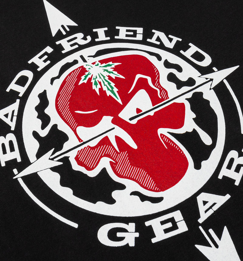 Hill Mens Short Sleeve Shirt - Black