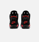 Air Jordan 6 Retro Infrared Salesman Preschool Lifestyle Shoe - Black/Light Crimson