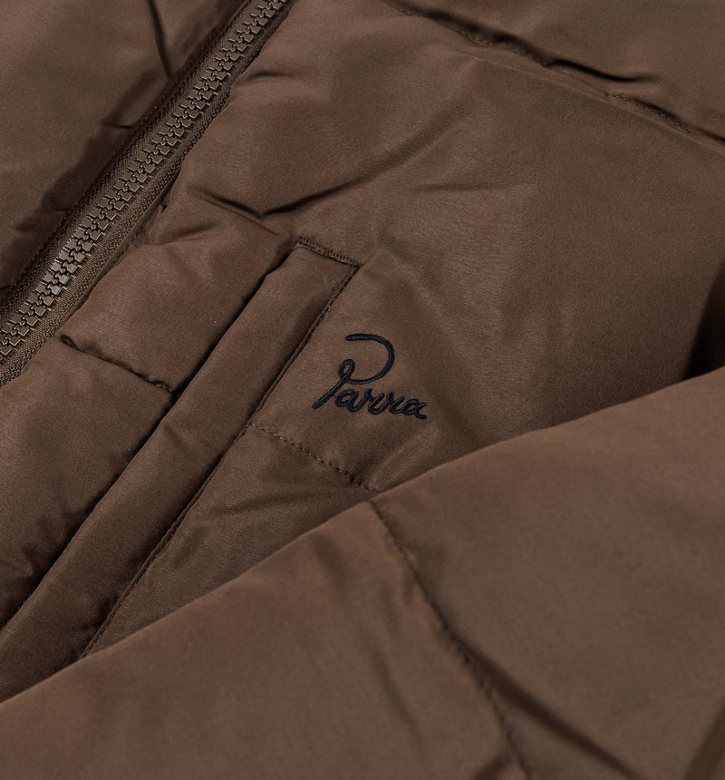 Parra 54435-BRWN Protect The Sun Reversible Puffer Mens Jacket