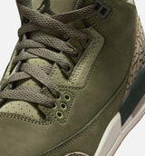 Air Jordan 3 Retro Medium Olive Grade School Lifestyle Shoe - Medium Olive/Sequoia/Neutral Olive/Sail