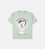 Mirror Tee Mens Short Sleeve Shirt - Desert Green