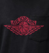 Flight Essentials Pocket Mens Short Sleeve Shirt - Black/University Red