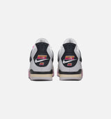 Air Jordan 4 Retro Comic Mens Lifestyle Shoe - Off White/Fire Pink/Anthracite Free Shipping